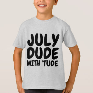 JUILLET Anniversaire T-shirts Hommes & Garçons