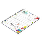 Juin 2022 Calendrier Joyeux Carnet d'anniversaire (Côté gauche)