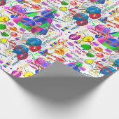 Juin, 4 Anniversaire Papier cadeau (Coin)