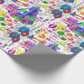 Juin, 5 Anniversaire Papier cadeau (Coin)