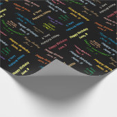 Juin, 9 Anniversaire Papier Cadeau (Coin)