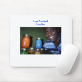 Juin a flairé le tapis de souris de bougies (Avec souris)