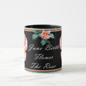 JUIN BIRTH FLOWER (LE ROSE) Mug (Centre)