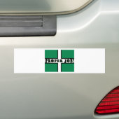 Juiste baan - Devon Bumpersticker (Op auto)