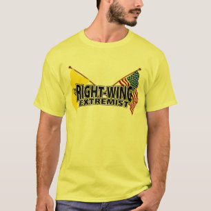 Juiste extremistische vlaggen t-shirt