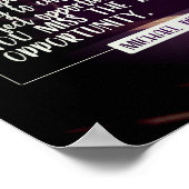 Juiste kans poster (Hoek)