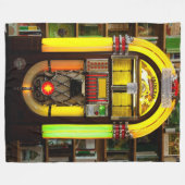 JUKE BOX FLEECE DEKEN (Voorkant (Horizontaal))