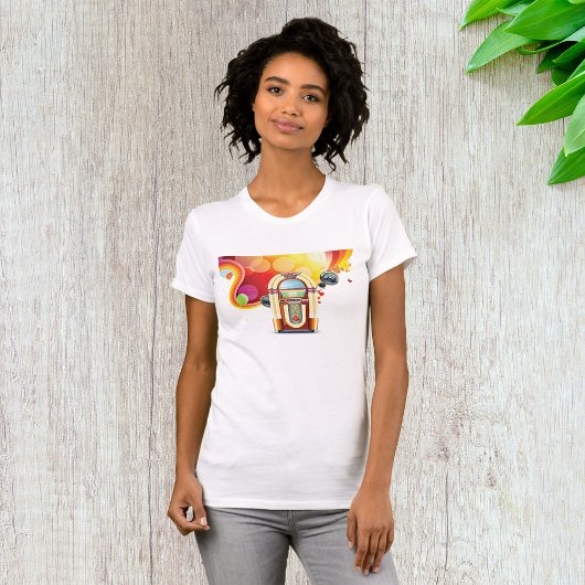 Juke Box Music T-Shirt pour femmes