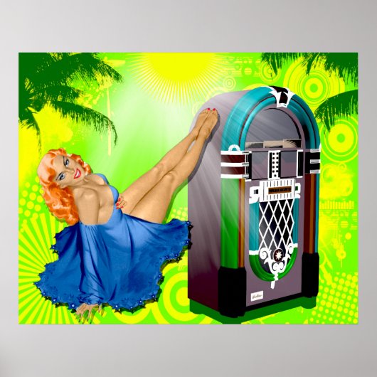  Juke Box Poster (Voorkant)