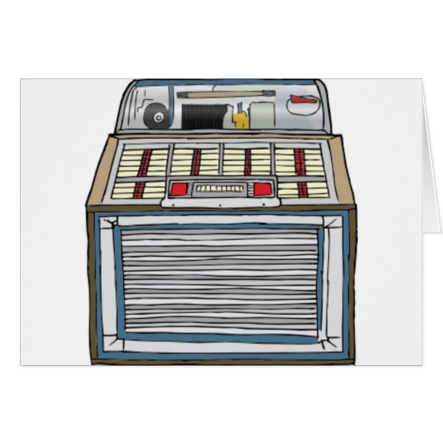 Juke-box vintage (Devant horizontal)