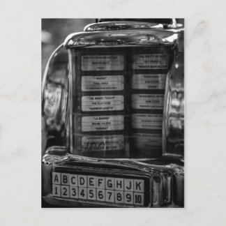 Jukebox Briefkaart