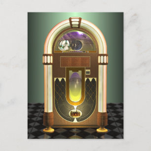 Jukebox Briefkaart