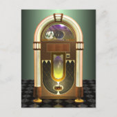 Jukebox Briefkaart (Voorkant)