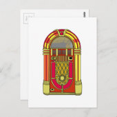Jukebox Briefkaart (Voorkant / Achterkant)