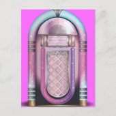 Jukebox Briefkaart (Voorkant)