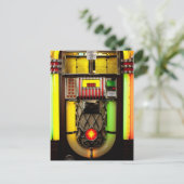 Jukebox Briefkaart (Staand voorkant)