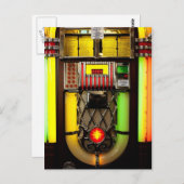 Jukebox Briefkaart (Voorkant / Achterkant)