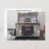 Jukebox Briefkaart (Voorkant / Achterkant)