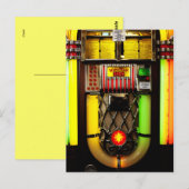 Jukebox Briefkaart (Voorkant / Achterkant)