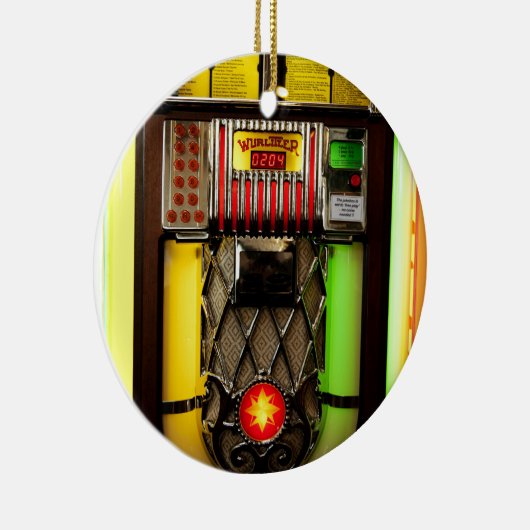  Jukebox Keramisch Ornament (Rechts)