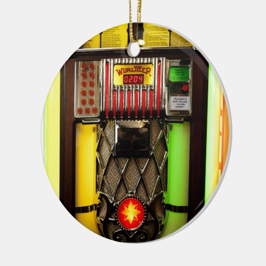 Jukebox Keramisch Ornament (Links)