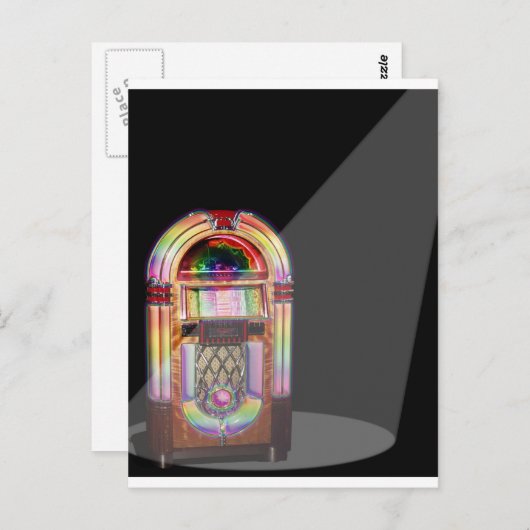 Jukebox Nirvana Briefkaart (Voorkant / Achterkant)