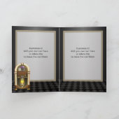 Jukebox Old Rocker Carte de voeux personnalisable (Intérieur)