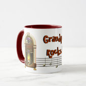 Jukebox Personalized Mugs Mok (Voorkant links)