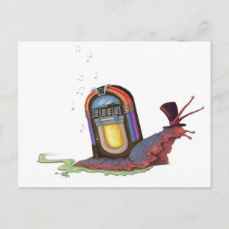 Jukebox Snail Briefkaart