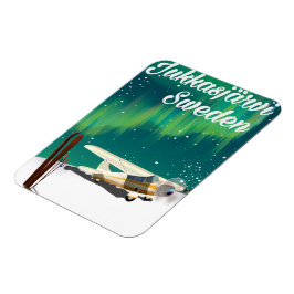 Jukkasjärvi Zweden poster voor de buitenlanders Magneet