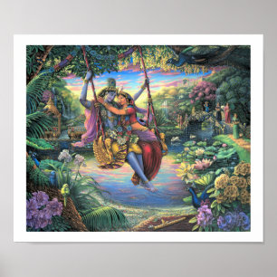 Julan Leela- The Swing Pastime - Print