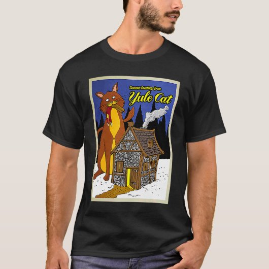 Julekat T-shirt (Voorkant)