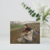 Jules Bastien-Lepage - Oktober Briefkaart (Staand voorkant)