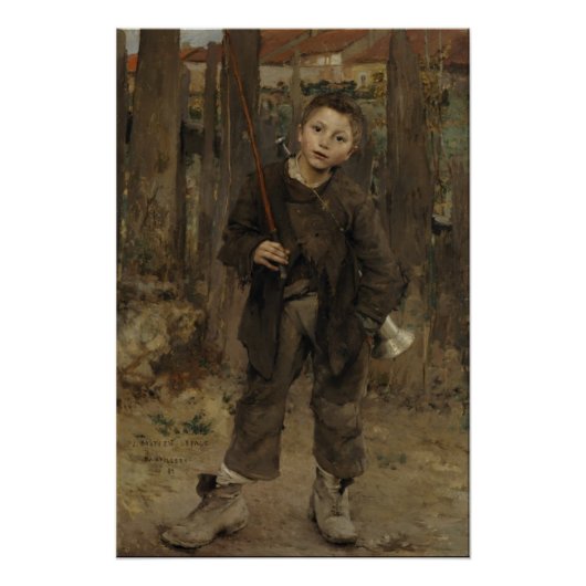 Jules Bastien-Lepage Pas Mèche CC0387 Perfect Poster (Voorkant)