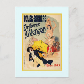 Jules Chéret,advertentie,1890 Briefkaart