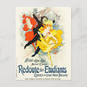 Jules Cheret Art Nouveau Briefkaart