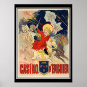 Jules Cheret Casino D'Enghien Print (Voorkant)