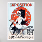 Jules Cheret Exposition Poster Art Nouveau (Devant)