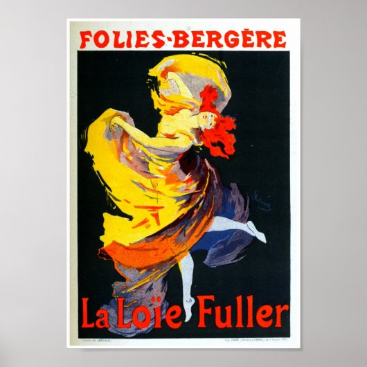 Jules Cheret Poster (Voorkant)