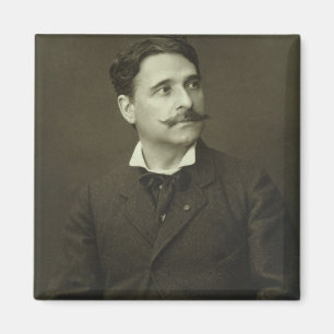 Jules Garnier (1847-89) van 'Galerie Contemporai' Magneet