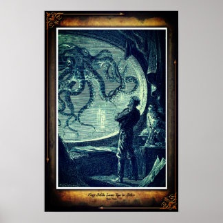 Jules Verne 20000 Leagues Under the Sea Poster 3