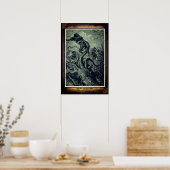 Jules Verne 20000 onder het Zee Poster 2 (Keuken)
