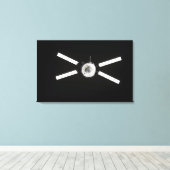 Jules Verne ATV Canvas Afdruk (Insitu (Houten vloer))