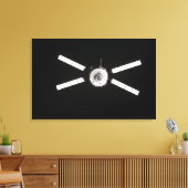 Jules Verne ATV Canvas Afdruk (Insitu (Woonkamer))