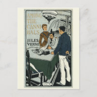 Jules Verne Bij de boekomslag Cannibals