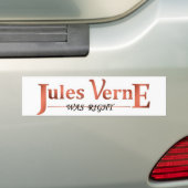 Jules Verne had gelijk Bumpersticker (Op auto)