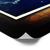 Jules Verne Van de Aarde tot het maan Poster (Hoek)