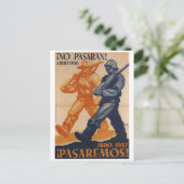 juli 1937. We zullen pass_Propaganda Poster krijge Briefkaart (Staand voorkant)