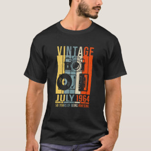 juli 1964 58 jaar Geweldige T-shirt