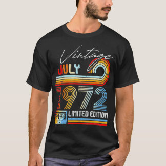  juli 1972 Limited Edition Cassettebandje 49 T-shirt